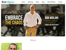 Tablet Screenshot of embracethechaos.com